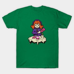 Vintage Fortune Teller Cartoon T-Shirt